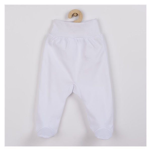 Niemowlęce półśpiochy New Baby białe