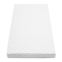 Dziecięcy materac New Baby BASIC 120x60x8 kokos-pianka-kokos biały