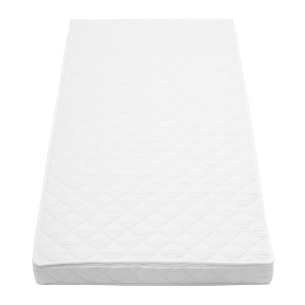 Dziecięcy materac New Baby BASIC 120x60x8 kokos-pianka-kokos biały