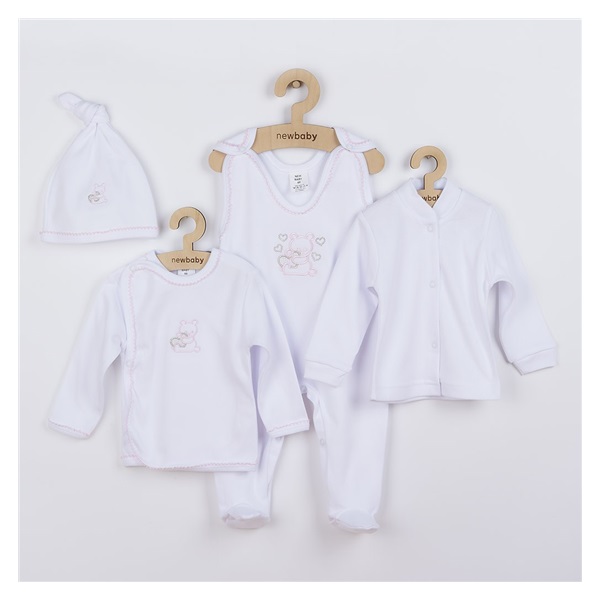 4-częściowy zestaw różowy