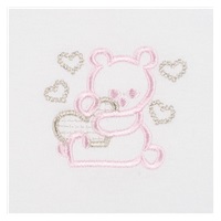 4-częściowy zestaw różowy