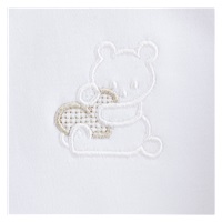 4-częściowy zestaw biały