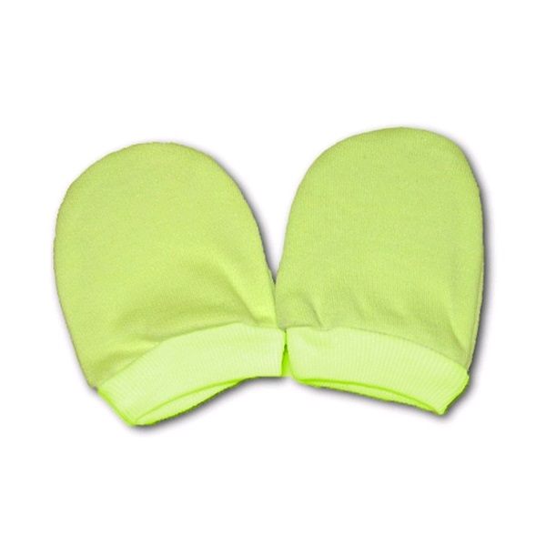 Rękawiczki dla niemowląt zielone