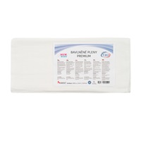 Pieluszki bawełniane New Baby 70x80 cm PREMIUM 10 szt