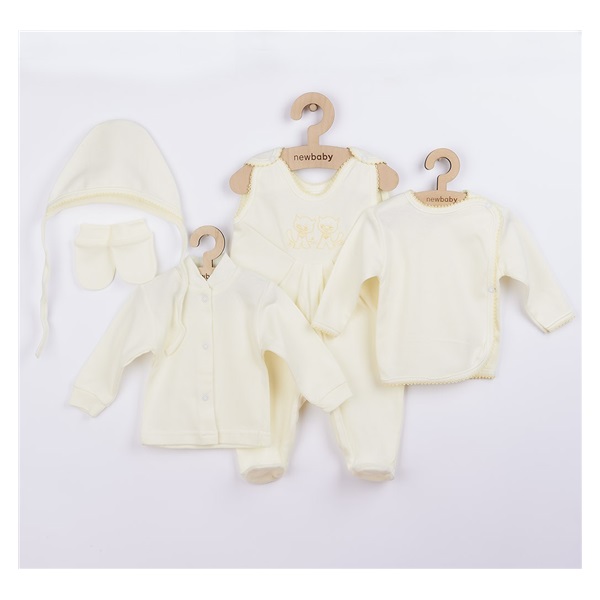 5-częściowy zestaw New Baby beżowy