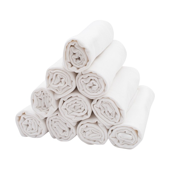 Pieluszki bawełniane NEW BABY 60x80 cm STANDARD 10 szt