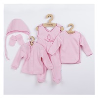 5-częściowy zestaw New Baby różowy