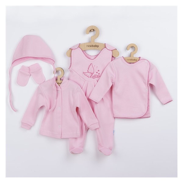 5-częściowy zestaw New Baby różowy