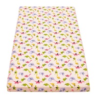 Dziecięcy materac New Baby 120x60 pianka-kokos różowy różne obrazki
