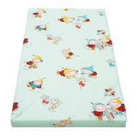 Dziecięcy piankowy materac New Baby 120x60 zielony – różne obrazki