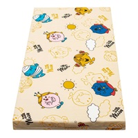 Dziecięcy materac New Baby 120x60 pianka-kokos pomarańczowy obrazki
