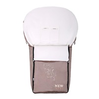 Luksusowy polarowy śpiworek New Baby beżowy