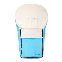 Luksusowy polarowy śpiworek New Baby turkusowy