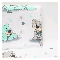 2-częściowa pościel New Baby 90/120 cm szary miś