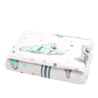 2-częściowa pościel New Baby 90/120 cm szary miś