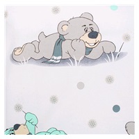 2-częściowa pościel New Baby 90/120 cm szary miś