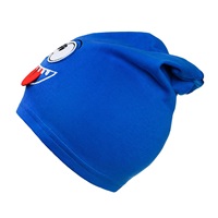 Jesienna dziecięca czapka New Baby śmieszek niebieska