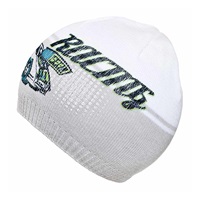 Jesienna dziecięca czapka New Baby Racing szara