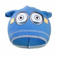 Jesienna dziecięca czapka New Baby Mimoni jasnoniebieska