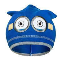 Jesienna dziecięca czapka New Baby Mimoni granatowa