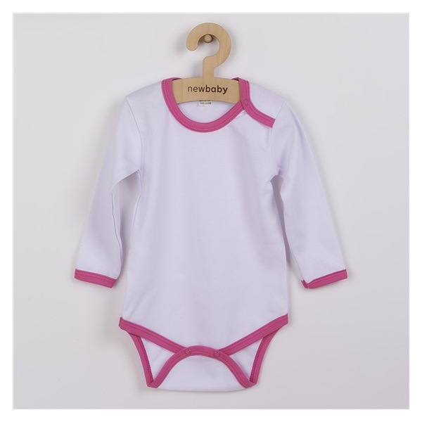 vlož Body bez rękawów New Baby Clouds różowe