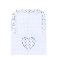 Zestaw do wózka z Minki New Baby biały