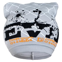 Wiosenna czapka New Baby z napisem szara