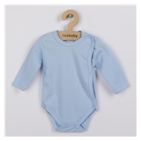 Niemowlęce całorozpinane body New Baby Classic niebieskie