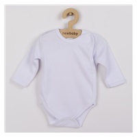 Niemowlęce całorozpinane body New Baby Classic białe
