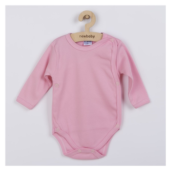 Niemowlęce całorozpinane body New Baby Classic różowe