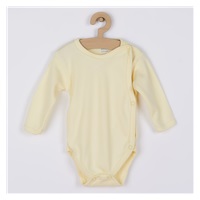 Niemowlęce całorozpinane body New Baby Classic żółte