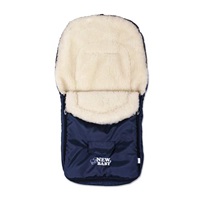 Zimowy śpiworek New Baby Classic wełna blue