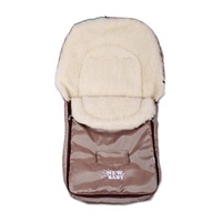 Zimowy śpiworek New Baby Classic wełna brown