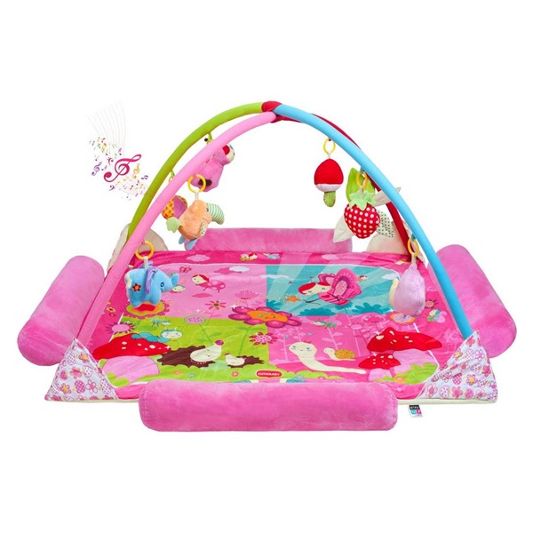 Luksusowa edukacyjna mata z melodią PlayTo zwierzatka