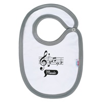 Dziecięcy bawełniany śliniak New Baby Music