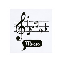 Dziecięcy bawełniany śliniak New Baby Music