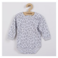 Niemowlęce bodyz długim rękawem New Baby Żyrafa