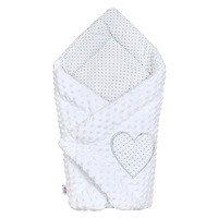 Luksusowy Becik z Minki New Baby biały 73x73 cm