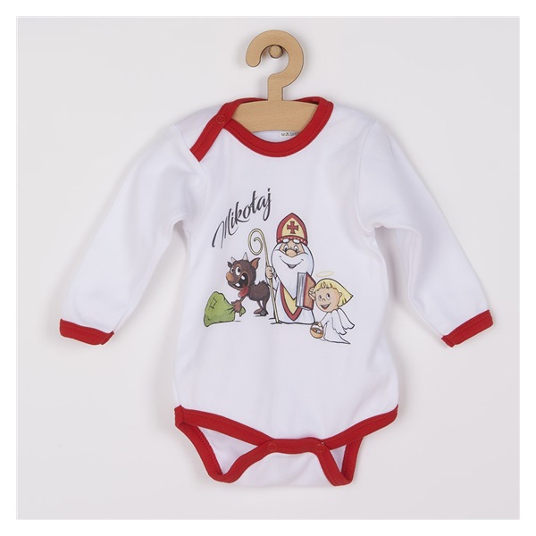 Body z nadrukiem New Baby Mikołaj
