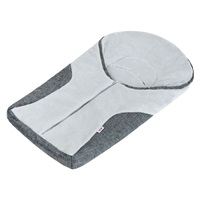 Luksusowy śpiwór zimowy New Baby Car grey