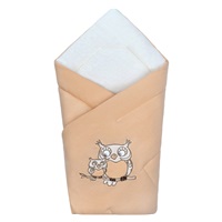 Becik New Baby Sówki brązowy