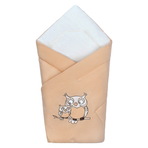 Becik New Baby Sówki brązowy