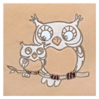 Becik New Baby Sówki brązowy