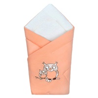 Becik New Baby Sówki coral