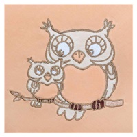 Becik New Baby Sówki coral