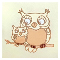 Becik z kokardą usztywnieniem New Baby Sówki beżowy