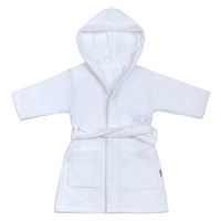 Dziecięcy szlafrok New Baby Sówki biały