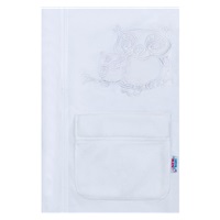 Dziecięcy szlafrok New Baby Sówki biały