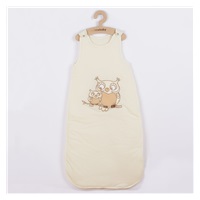 Śpiwórek New Baby Sówki beżowy