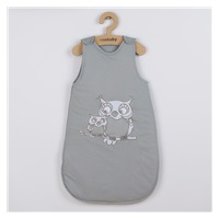 Śpiwórek New Baby Sówki szary